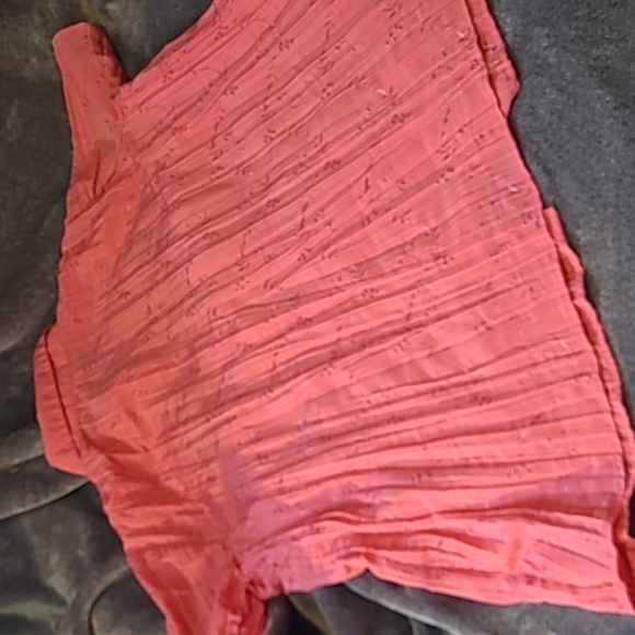 WAS $50.  CHELSEA STUDIO Short Sleeve Bright Button Down Shirt - Picture 10 of 13